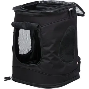 Nylonrucksack TIMON, 34 x 44 x 30 cm, max. 12 kg, schwarz